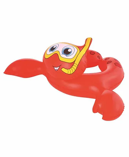 Bestway Crab Shaped Swimming Tube - Red