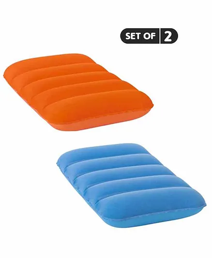 Bestway Flocked Air Pillow Pack of 2 (Color May Vary)