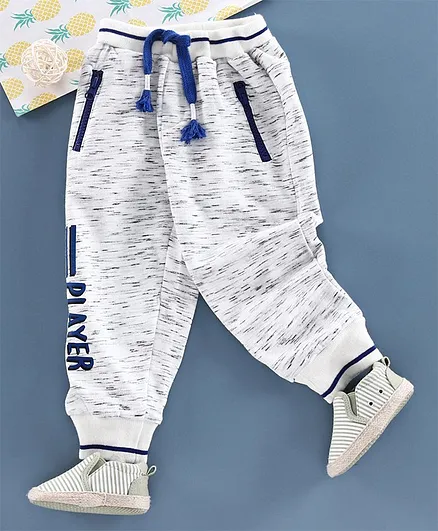 Babyhug Full Length Lounge Pants - Grey