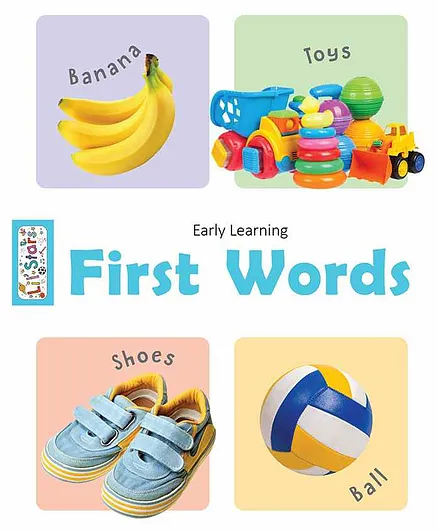 Pegasus Early Learning Words Board Book - English