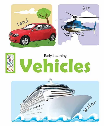 Pegasus Early Learning Vehicles Board Book - English