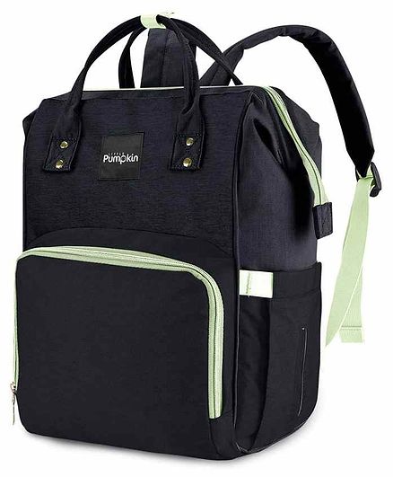 Little Pumpkin Classic Diaper Bag - Black