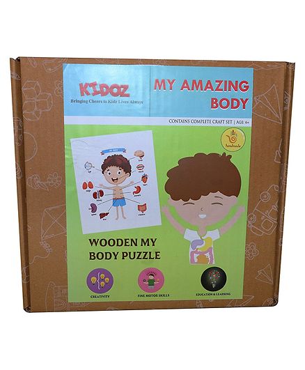 Kidoz Human Body Building Kit - Multicolor