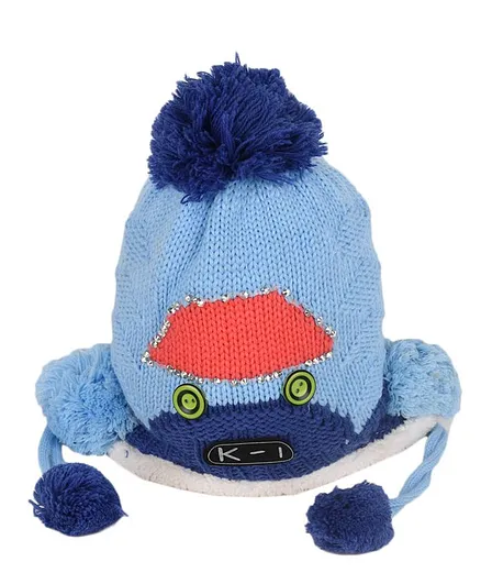 Tiekart Cartoon Design Cap - Blue