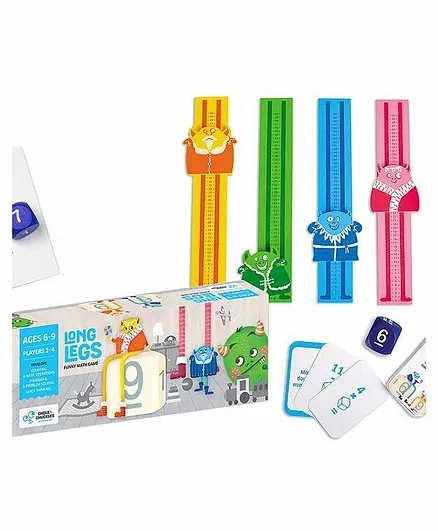 Chalk and Chuckles Long Legs Board Game - Multicolor