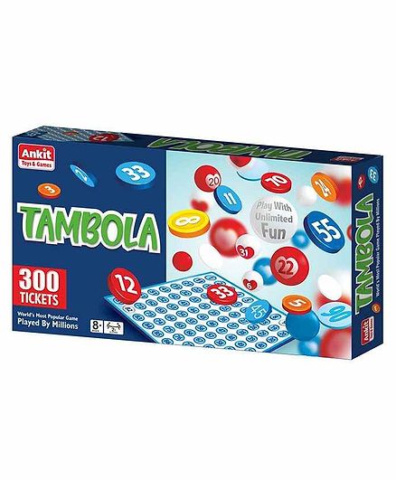Ankit Toys Tambola Board Game - Multicolor