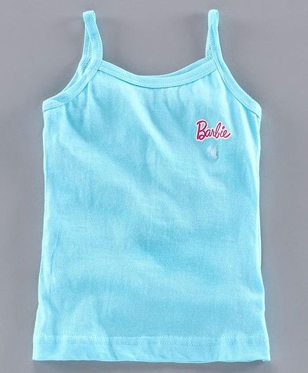 Red Rose Singlet Slip Barbie Print - Blue