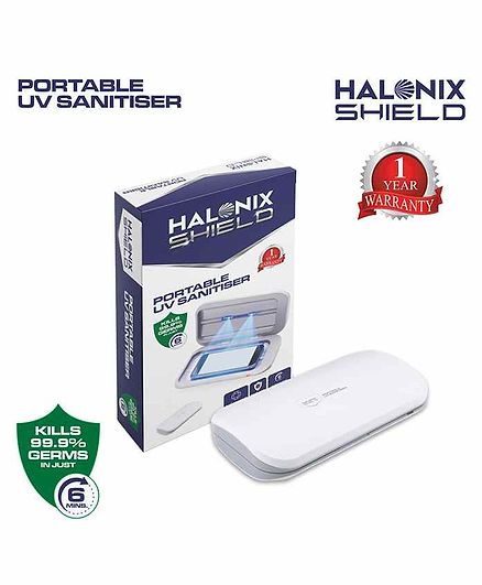 Halonix Sheild Portable UV Sanitiser - White