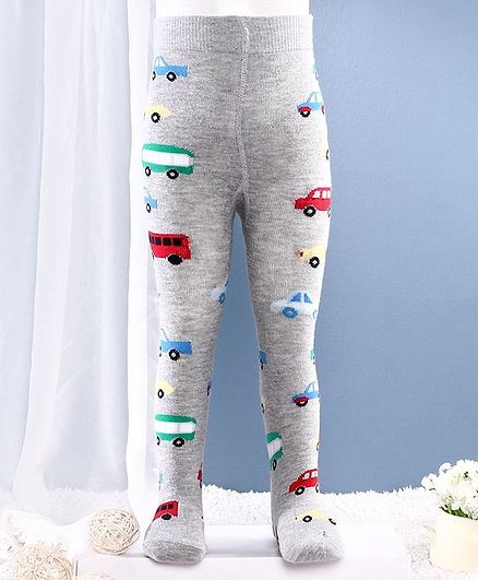 Mustang Footed Tights Vehicle Design - Grey