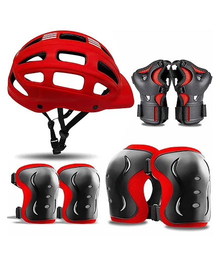 Jaspo SX4 Protective Gear Medium Size - Red