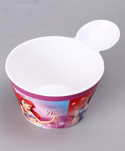 Disney Princess Fries Dip Bowl Pink - 600 ml