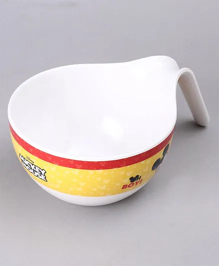 Disney Mickey Mouse and Friends Maggie Bowl Yellow - 730 ml