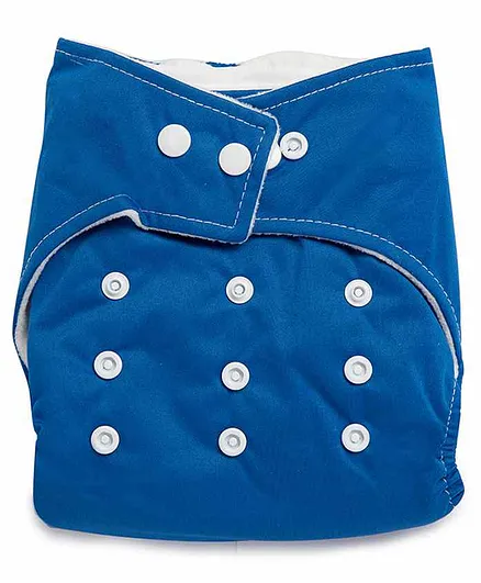 Kicks & Crawl Reusable Cloth Diaper - Blue