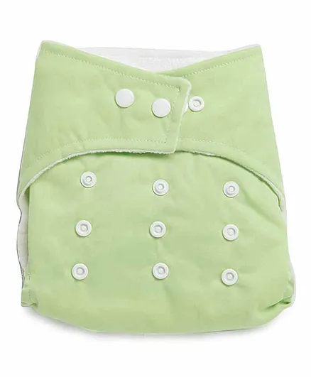 Kicks & Crawl Reusable Cloth Diaper - Green