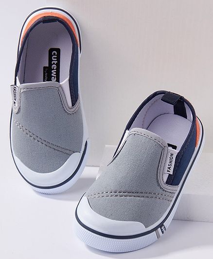 Cute Walk by Babyhug Casual Shoes - Grey
