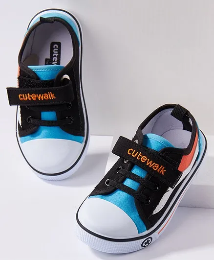 Cute Walk by Babyhug Casual Shoes - Black