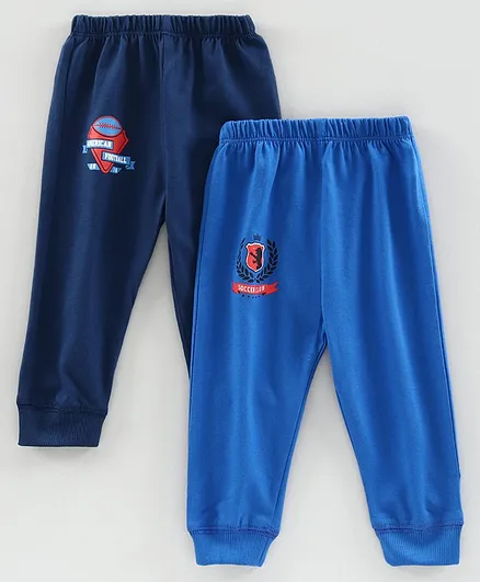 Simply Full Length Lounge Pants Pack of 2 - Blue