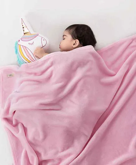 Mi Arcus Premium Flurry Knitted Blanket - Pink