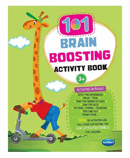Navneet 101 Brain Boosting Activity Book - English