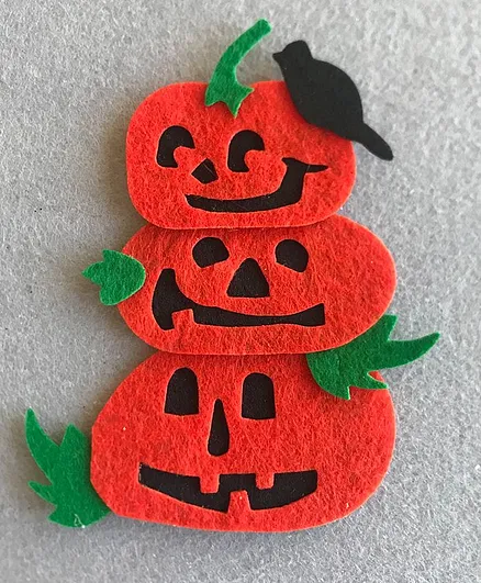 Kalacaree Halloween Theme Badge - Orange