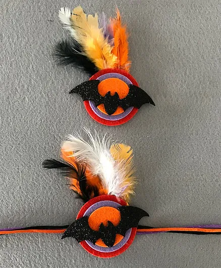 Kalacaree Bat Applique Armlet & Badge - Multicolour