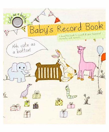 Parragon Baby's Record Book - English
