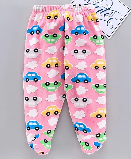Mom's Love Bootie Leggings Car Patch - Pink