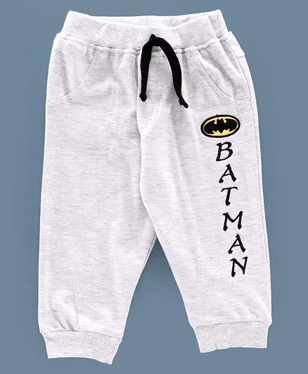 Mom's Love Full Length Lounge Pant Batman Print - Grey