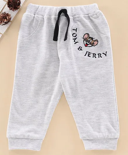 Mom's Love Full Length Lounge Pant Tom and Jerry - Grey