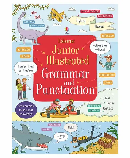 Usborne Junior Illustrated Grammar and Punctuation Book - English