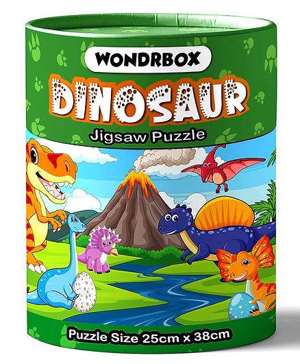 Wondrbox Dinosaur Jigsaw Puzzle - 60 Pieces
