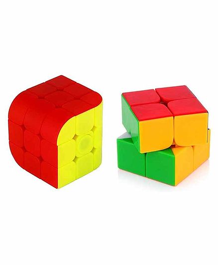 VWorld Rubix Cube Pack of 2 - Red Yellow