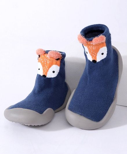 Cute Walk by Babyhug Socks Shoes - Blue