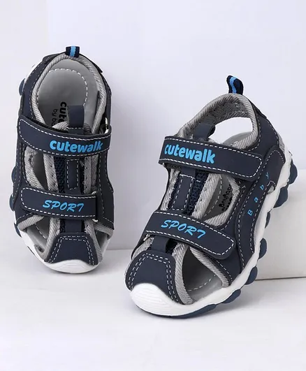 Cute Walk by Babyhug Sandals - Blue