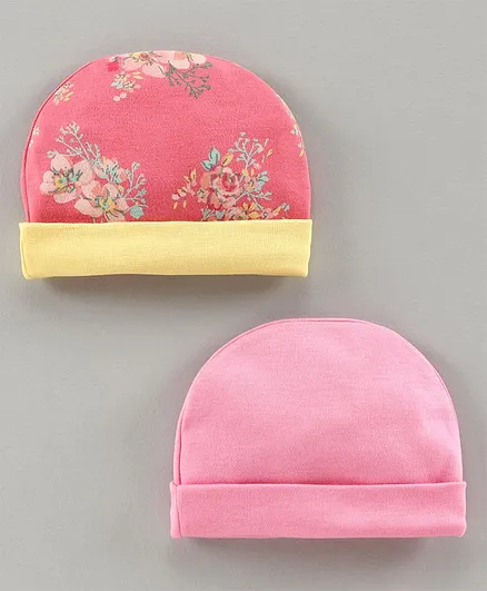 Ben Benny Round Cap Pink Pack of 2 - Diameter 8 cm