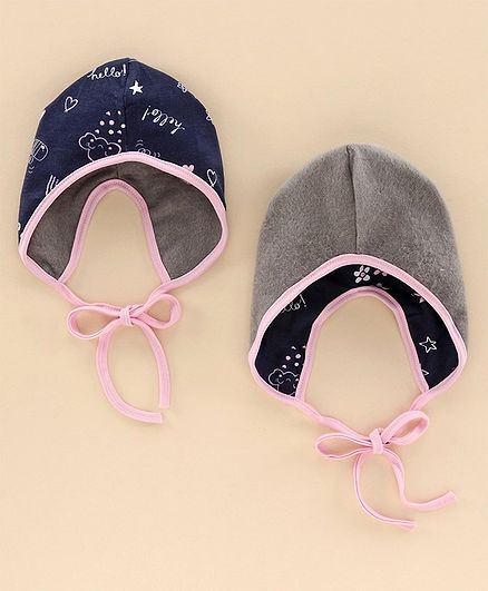 Ben Benny Reversible Winter Cap Navy - Diameter 12 cm