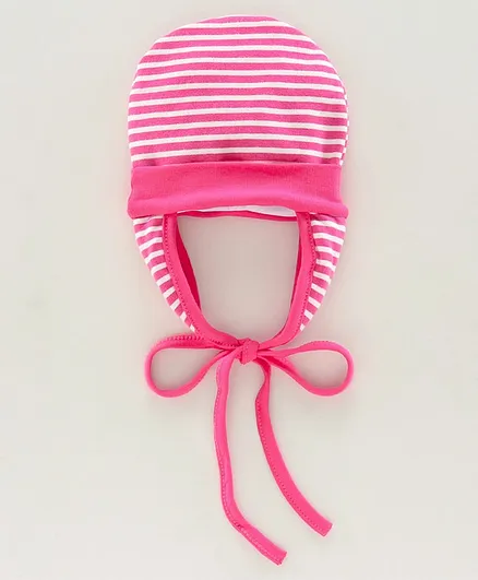 Ben Benny Winter Stripe Cap Pink - Diameter 10.5 cm