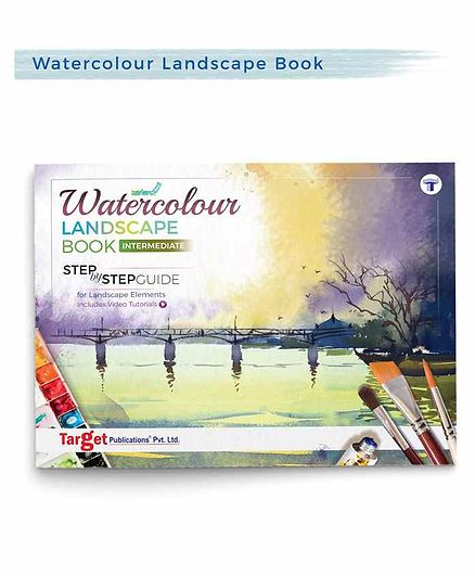 Target Publications Landscape Watercolour Painting Book - English