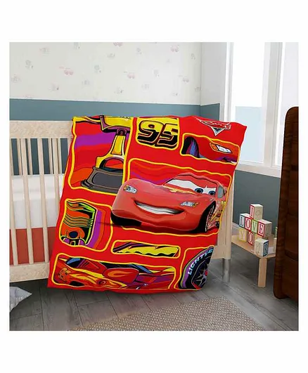 Sassoon Disney Cars Printed Blanket - Red