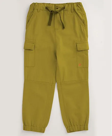 Angel & Rocket Solid Colour Full Length Bottoms - Brown