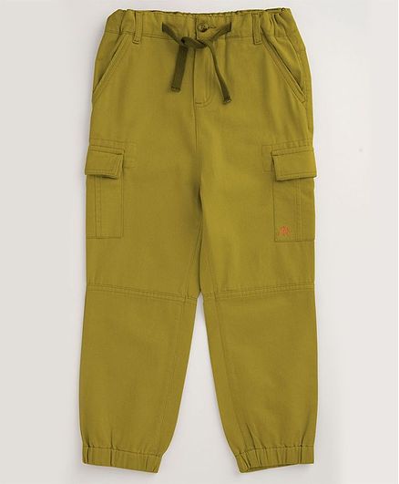 Angel & Rocket Solid Colour Full Length Bottoms - Brown