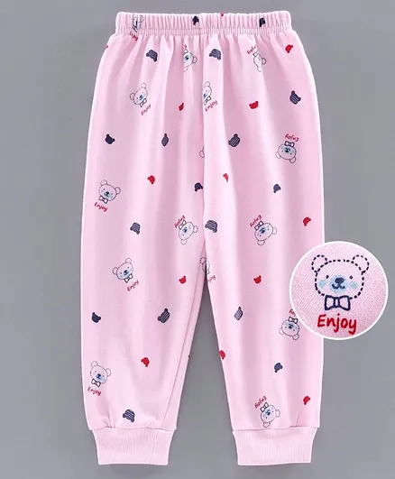 Simply Fleece Lounge Pant Animal Print - Pink