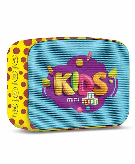 Saregama Carvaan Mini Kids Speaker Pre-Loaded with Stories Rhymes Learnings Mantras with Bluetooth/USB/Aux In-Out