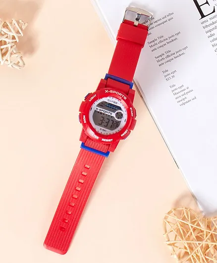 Babyhug Digital Watch - Red