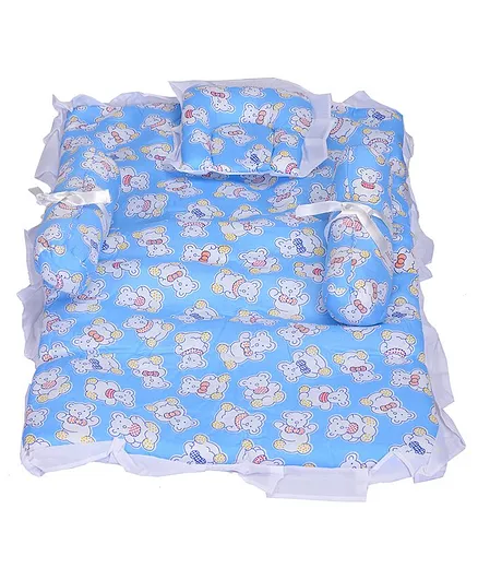 JIN Baby Bedding Set with Pillow - Blue