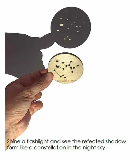 Toyroom Little Star Gazers Wooden Constellation Coins - 17 Pieces