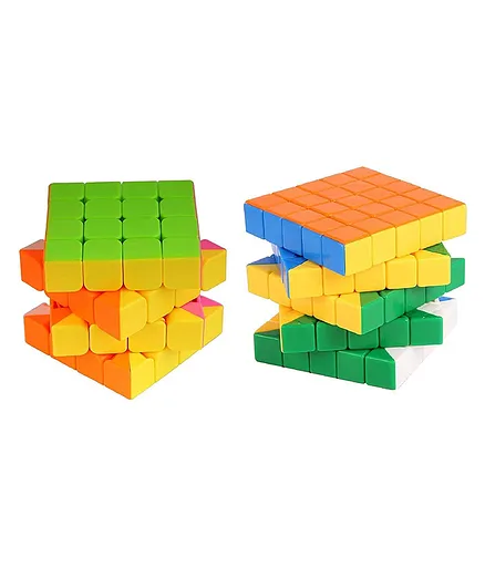 Enorme High Speed Rubic Cube Pack of 2 - Multicolor