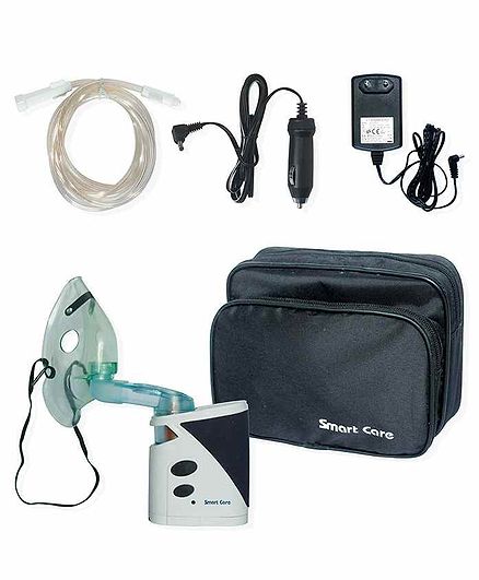 Smart Care Piston Compressor Handy Neb Nebuliser - Black
