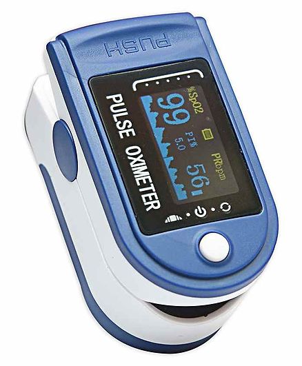 Smart Care Fingertip Pulse Oximeter 500C - Blue