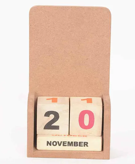 IVEI DIY Perpetual Calendar - Cream
